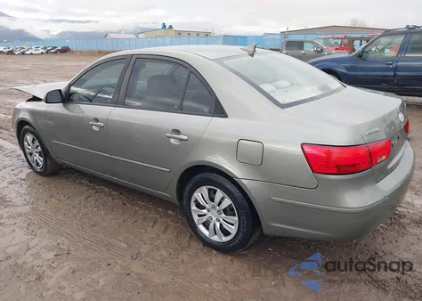 2009 Hyundai Sonata Gls z USA, uszkodzony, nr VIN 5NPET46C09H465299